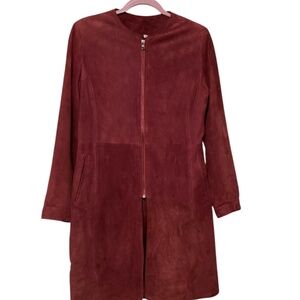 Italian Lamb Suede Leather Jacket